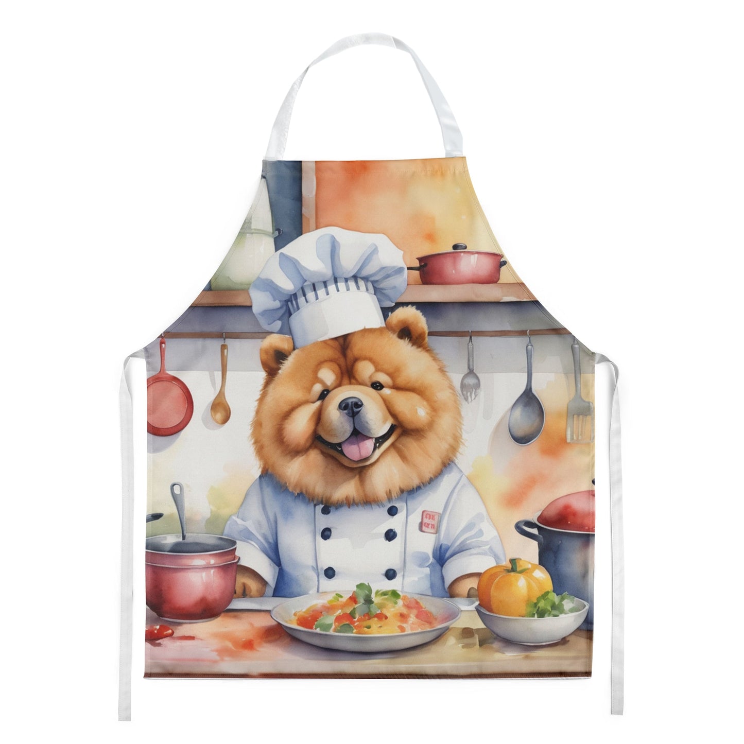 Chow Chow the Chef Apron - One Color / One Size - Home & Garden - Kitchen Dining & Bar - Table Decoration & Accessories
