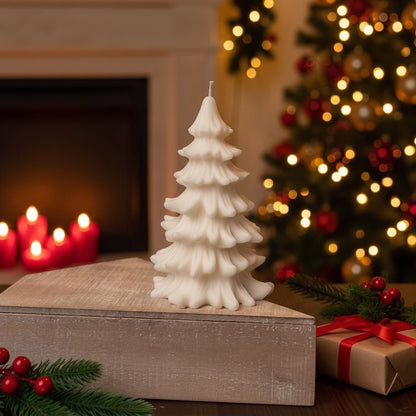 Christmas Tree Cedar Candles Handcrafted in USA - Home & Garden - Home Decor - Candles & Holders