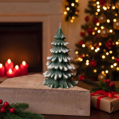 Christmas Tree Cedar Candles Handcrafted in USA - Home & Garden - Home Decor - Candles & Holders