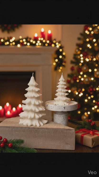 Christmas Tree Cedar Candles Handcrafted in USA - Home & Garden - Home Decor - Candles & Holders