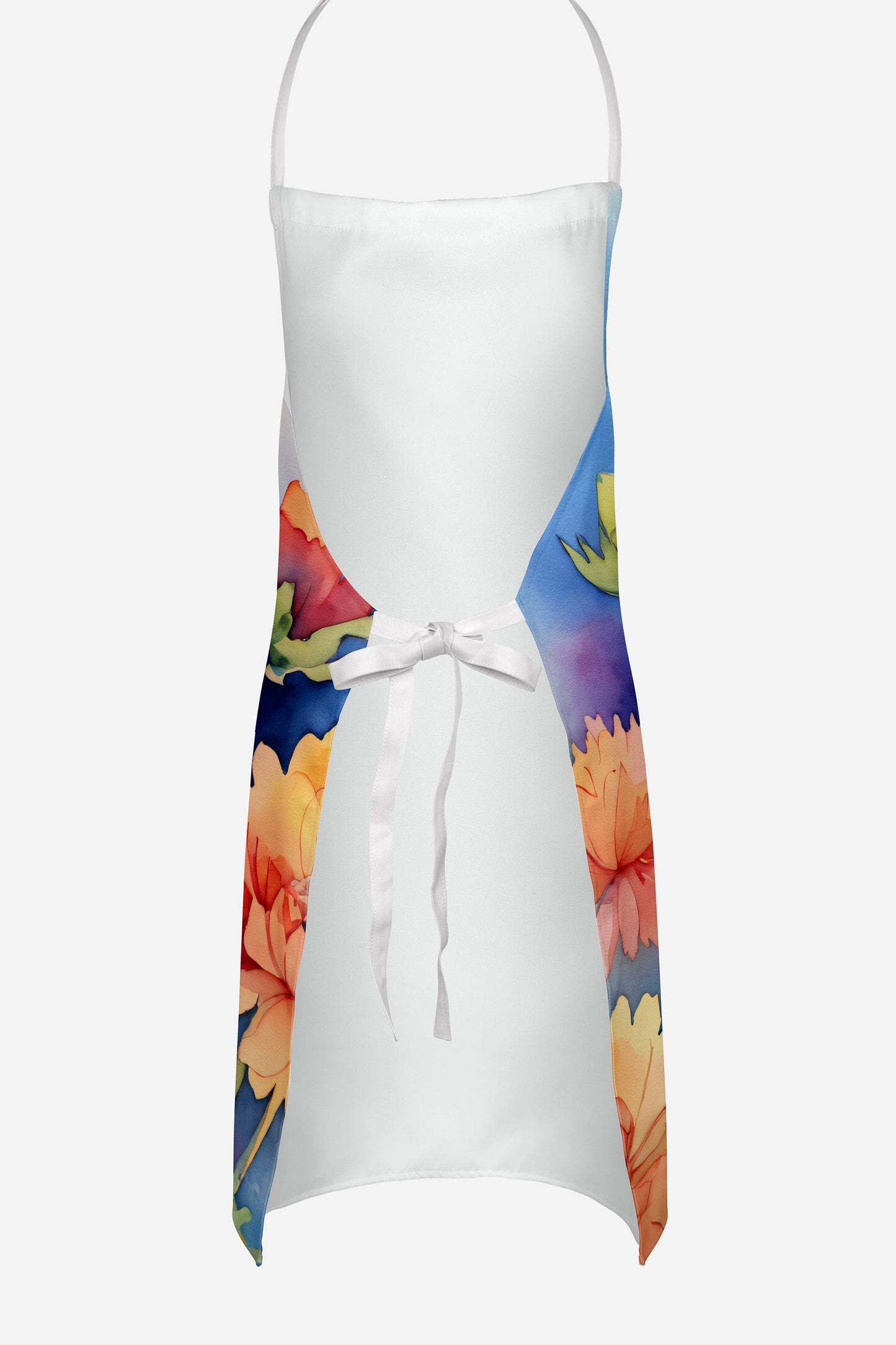 Chrysanthemums in Watercolor Apron - One Color / One Size - Home & Garden - Kitchen Dining & Bar - Table Decoration &
