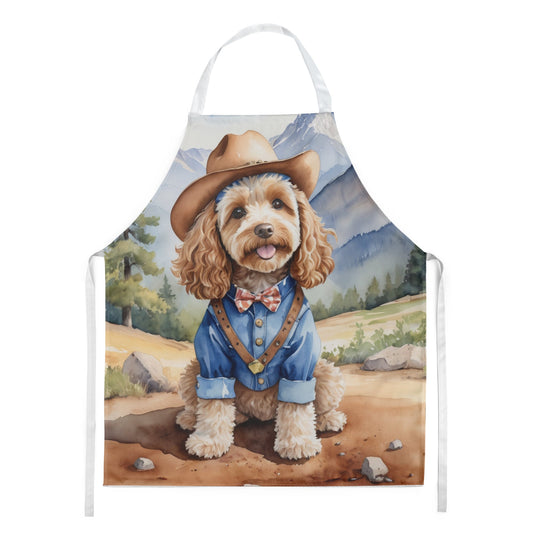 Cockapoo Cowboy Welcome Apron - One Color / One Size - Home & Garden - Kitchen Dining & Bar - Table Decoration &