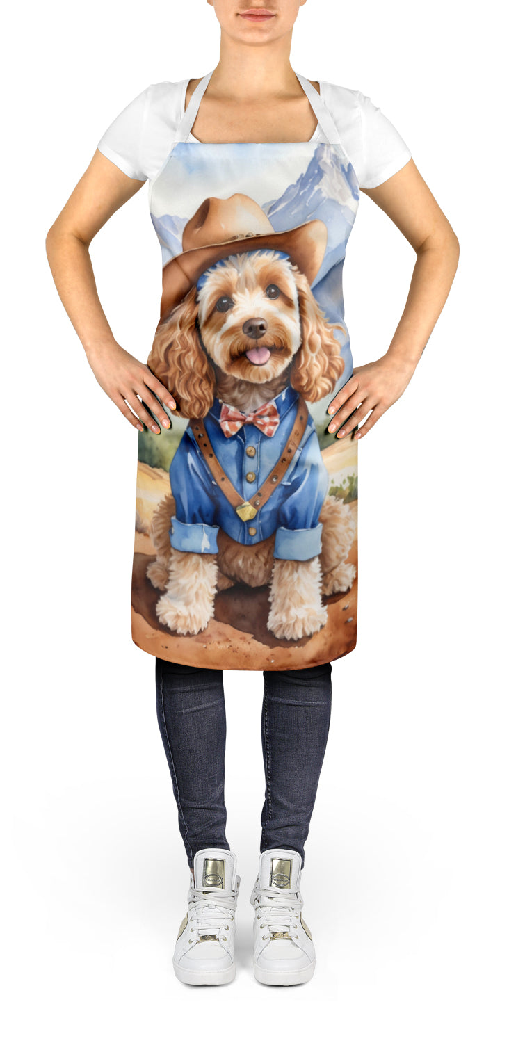 Cockapoo Cowboy Welcome Apron - One Color / One Size - Home & Garden - Kitchen Dining & Bar - Table Decoration &