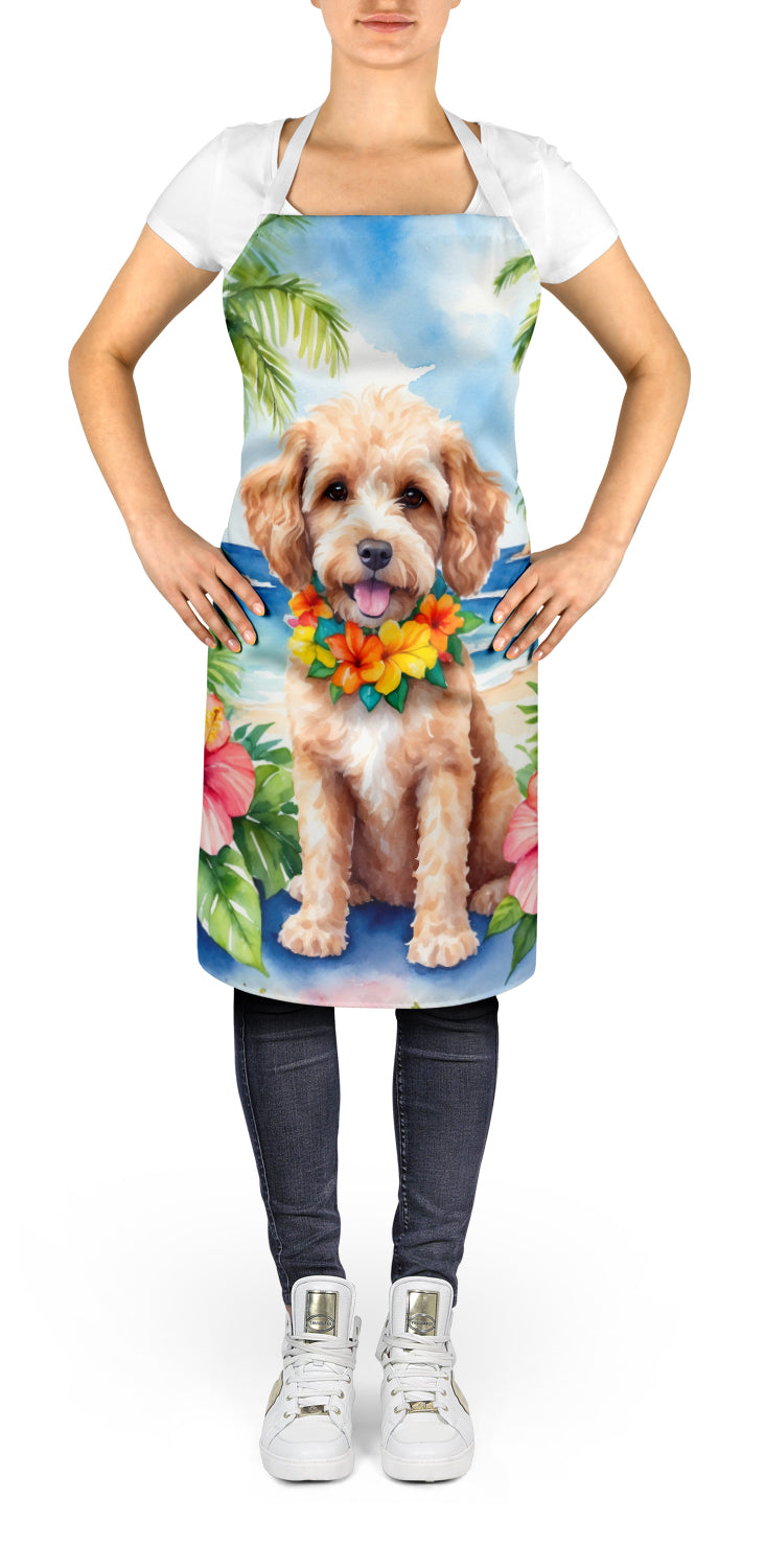 Cockapoo Luau Apron - One Color / One Size - Home & Garden - Kitchen Dining & Bar - Table Decoration & Accessories