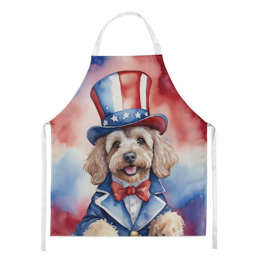 Cockapoo Patriotic American Apron - One Color / One Size - Home & Garden - Kitchen Dining & Bar - Table Decoration &