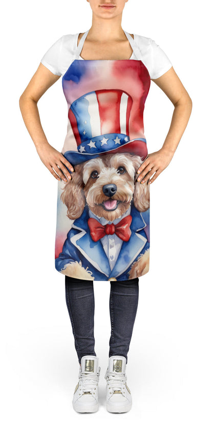 Cockapoo Patriotic American Apron - One Color / One Size - Home & Garden - Kitchen Dining & Bar - Table Decoration &