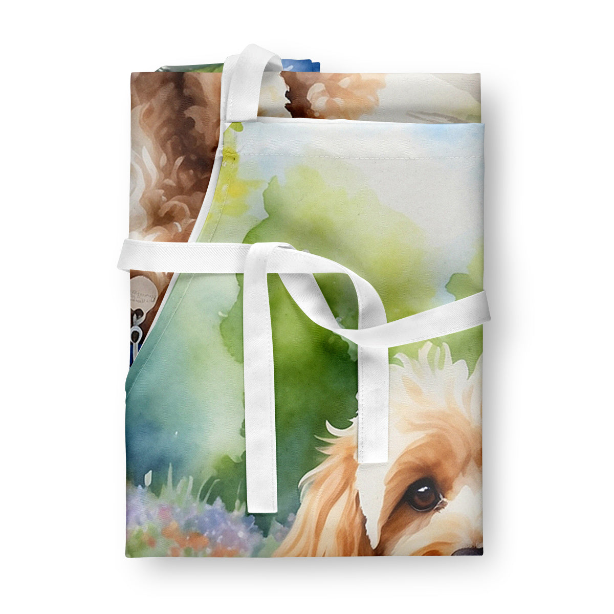 Cockapoo Spring Path Apron - One Color / One Size - Home & Garden - Kitchen Dining & Bar - Table Decoration &