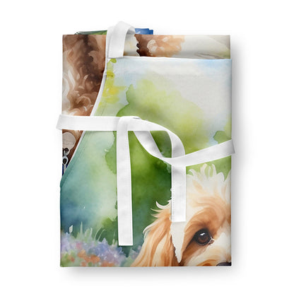 Cockapoo Spring Path Apron - One Color / One Size - Home & Garden - Kitchen Dining & Bar - Table Decoration &