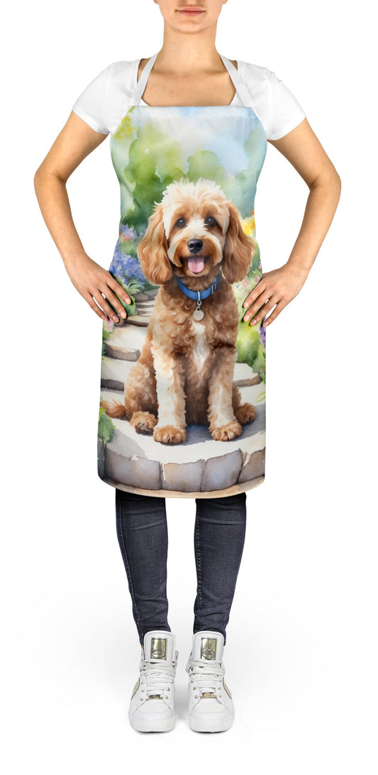 Cockapoo Spring Path Apron - One Color / One Size - Home & Garden - Kitchen Dining & Bar - Table Decoration &