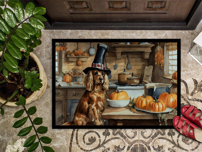 Cocker Spaniel Fall Kitchen Pumpkins Doormat - One Color / One Size - Home & Garden - Home Textile - Carpets & Rugs