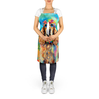 Cocker Spaniel Hippie Dawg Apron - One Color / One Size - Home & Garden - Kitchen Dining & Bar - Table Decoration &