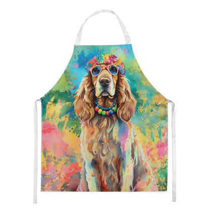 Cocker Spaniel Hippie Dawg Apron - One Color / One Size - Home & Garden - Kitchen Dining & Bar - Table Decoration &