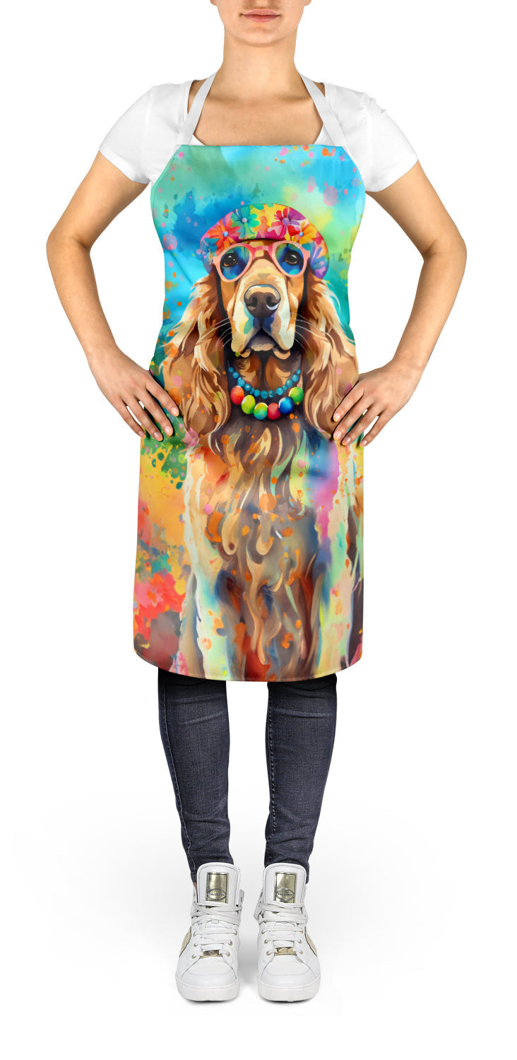 Cocker Spaniel Hippie Dawg Apron - One Color / One Size - Home & Garden - Kitchen Dining & Bar - Table Decoration &