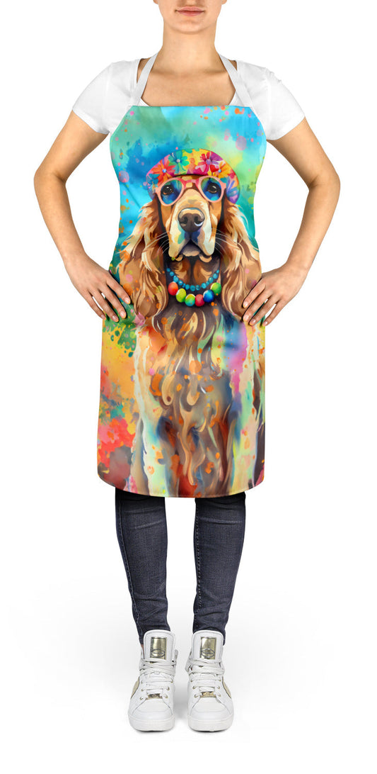Cocker Spaniel Hippie Dawg Apron - One Color / One Size - Home & Garden - Kitchen Dining & Bar - Table Decoration &