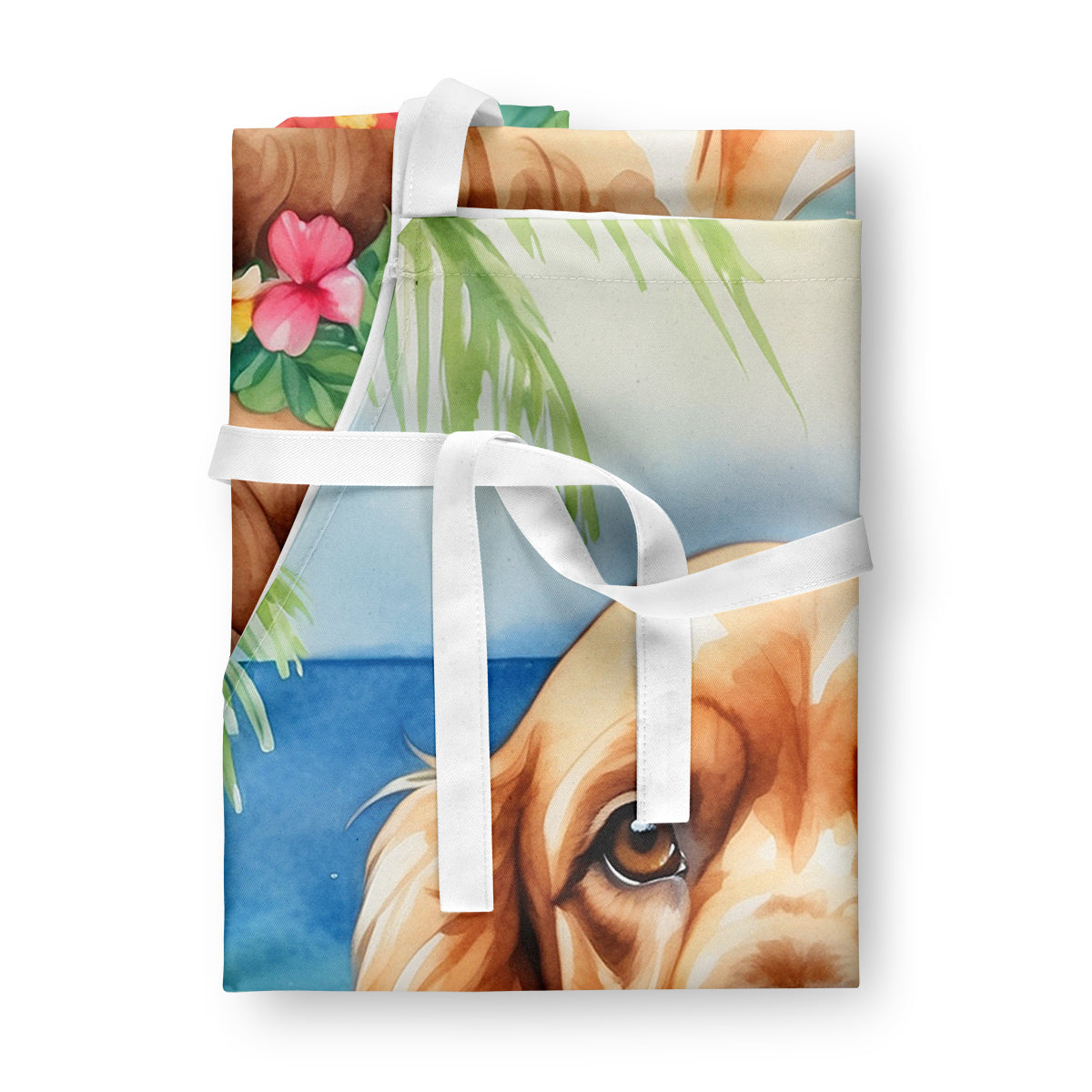Cocker Spaniel Luau Apron - One Color / One Size - Home & Garden - Kitchen Dining & Bar - Table Decoration & Accessories