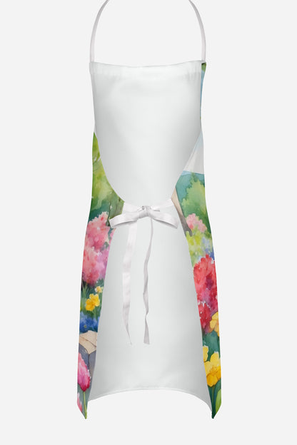 Cocker Spaniel Spring Path Apron - One Color / One Size - Home & Garden - Kitchen Dining & Bar - Table Decoration &