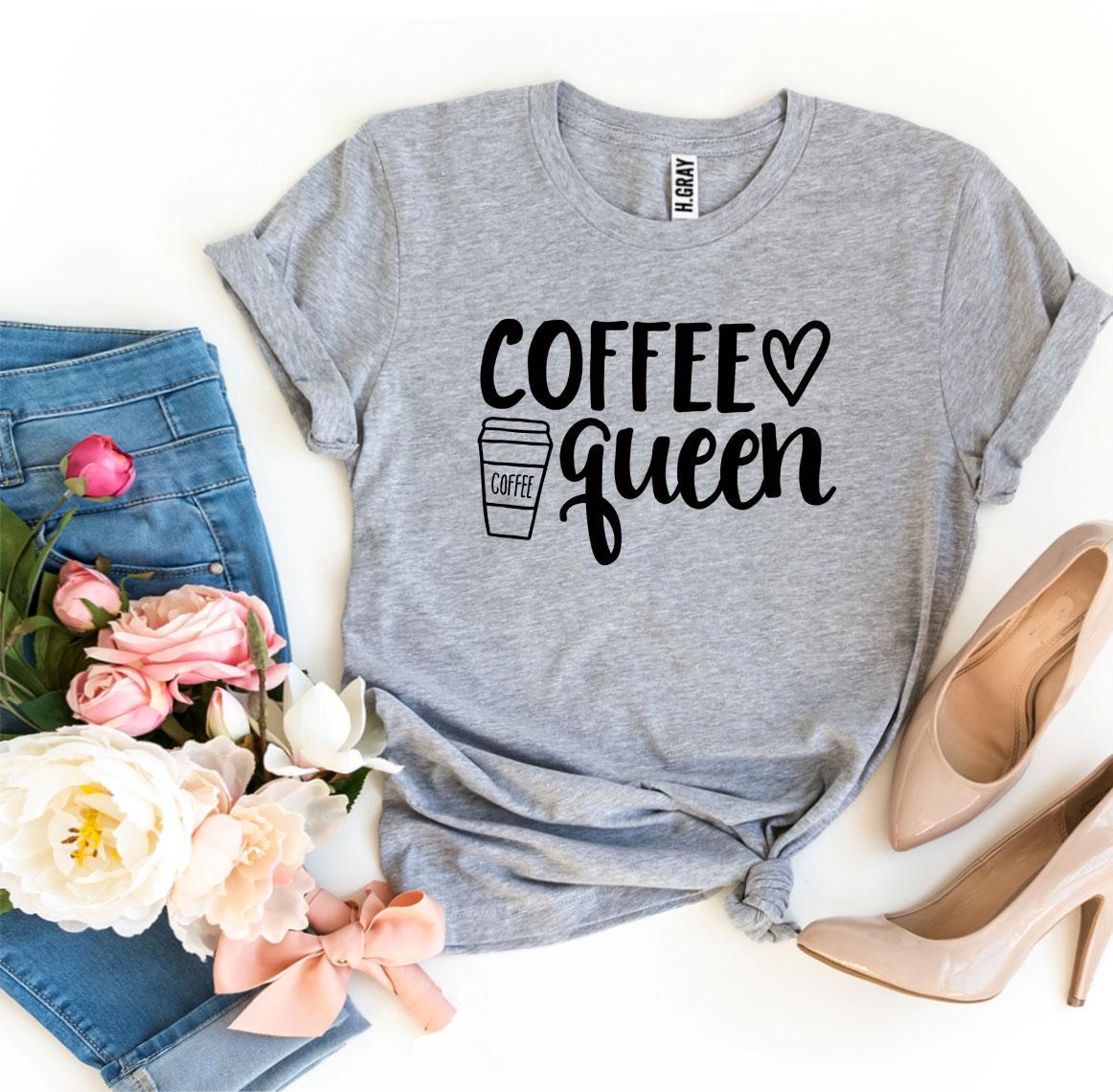 Coffee Queen T-Shirt - Women’s Fashion - Women’s Clothing - Tops & Tees - T-Shirts