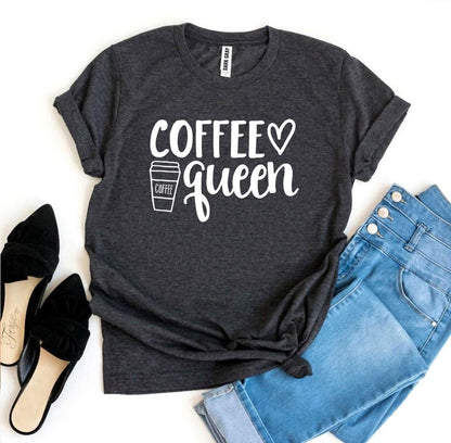 Coffee Queen T-Shirt - Women’s Fashion - Women’s Clothing - Tops & Tees - T-Shirts
