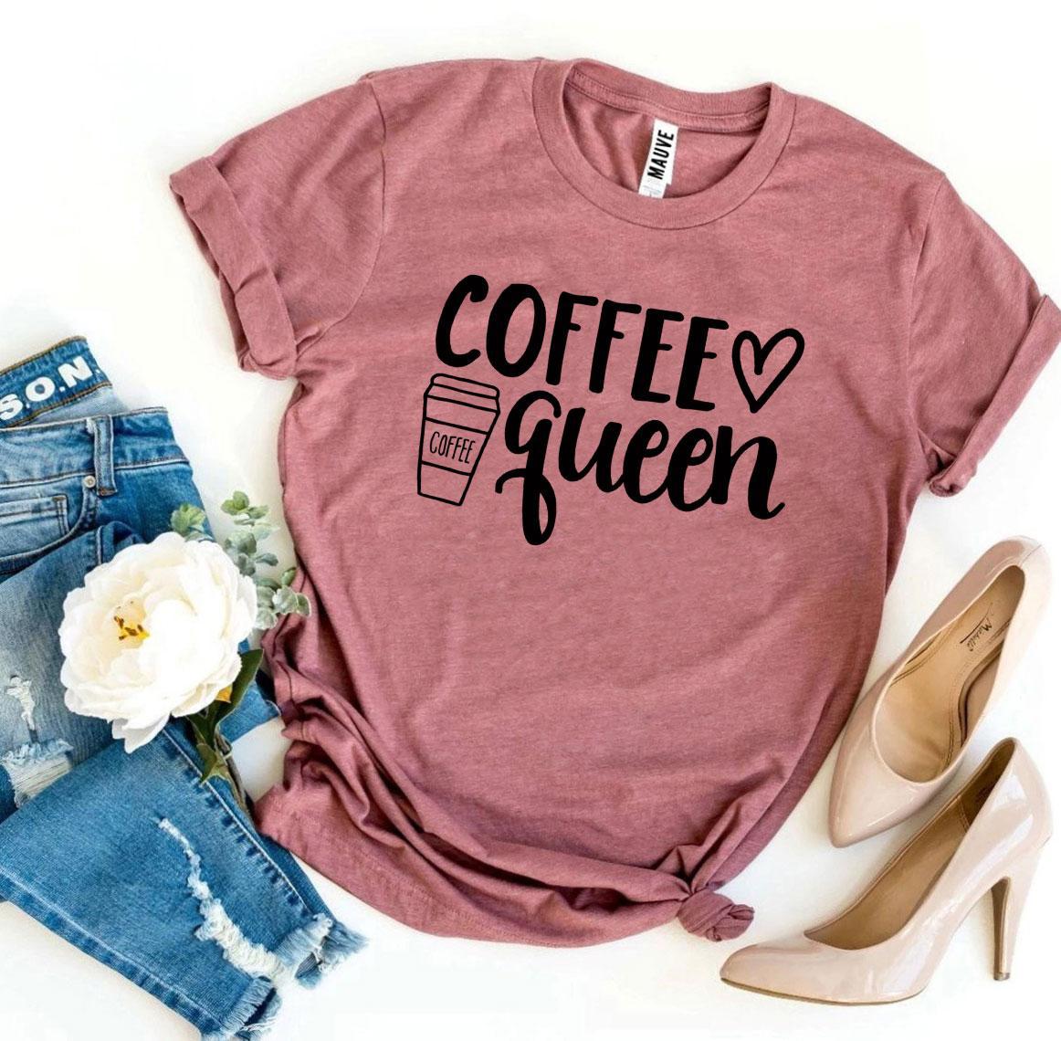 Coffee Queen T-Shirt - Women’s Fashion - Women’s Clothing - Tops & Tees - T-Shirts