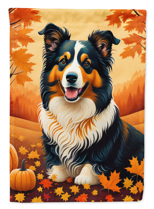 Collie Fall Garden Flag - One Color / One Size - Home & Garden - Home Decor - Flags Banners & Accessories