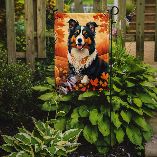 Collie Fall Garden Flag - One Color / One Size - Home & Garden - Home Decor - Flags Banners & Accessories