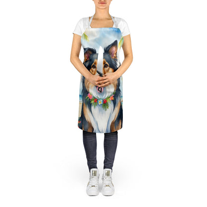 Collie Luau Apron - One Color / One Size - Home & Garden - Kitchen Dining & Bar - Table Decoration & Accessories