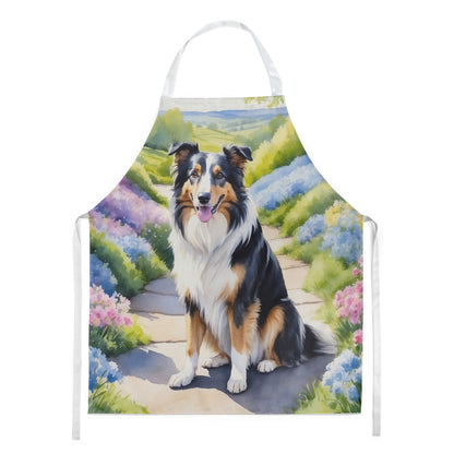 Collie Spring Path Apron - One Color / One Size - Home & Garden - Kitchen Dining & Bar - Table Decoration & Accessories