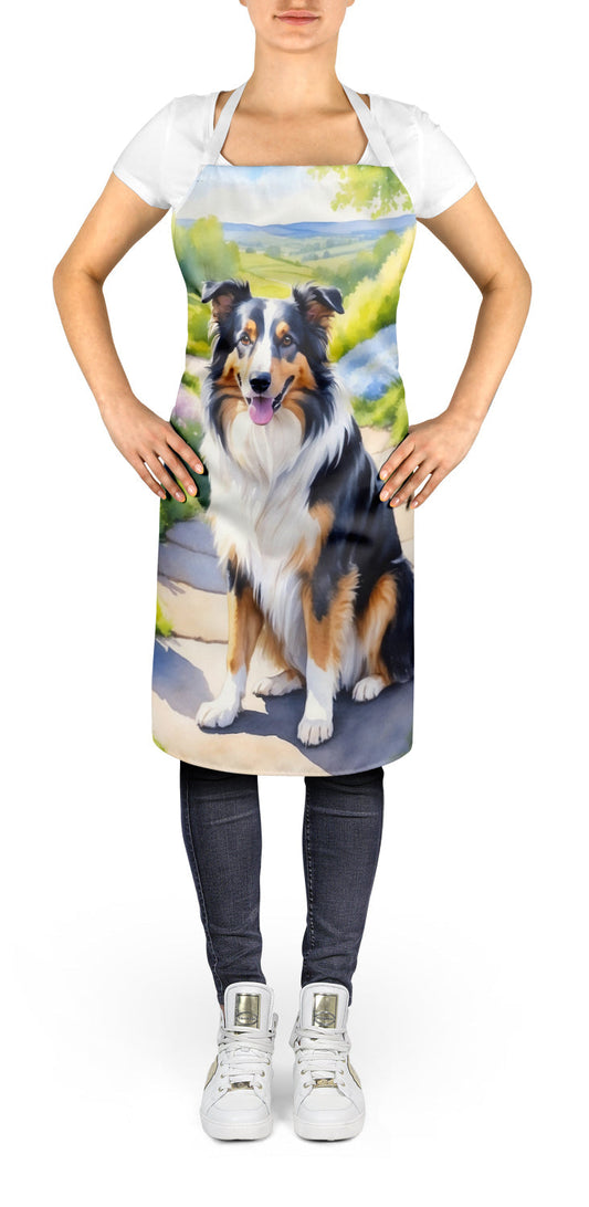 Collie Spring Path Apron - One Color / One Size - Home & Garden - Kitchen Dining & Bar - Table Decoration & Accessories