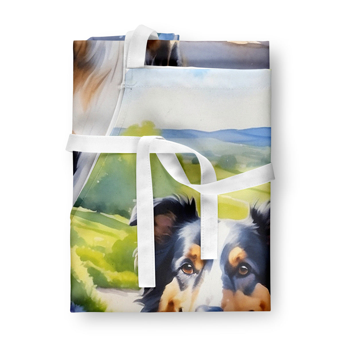 Collie Spring Path Apron - One Color / One Size - Home & Garden - Kitchen Dining & Bar - Table Decoration & Accessories