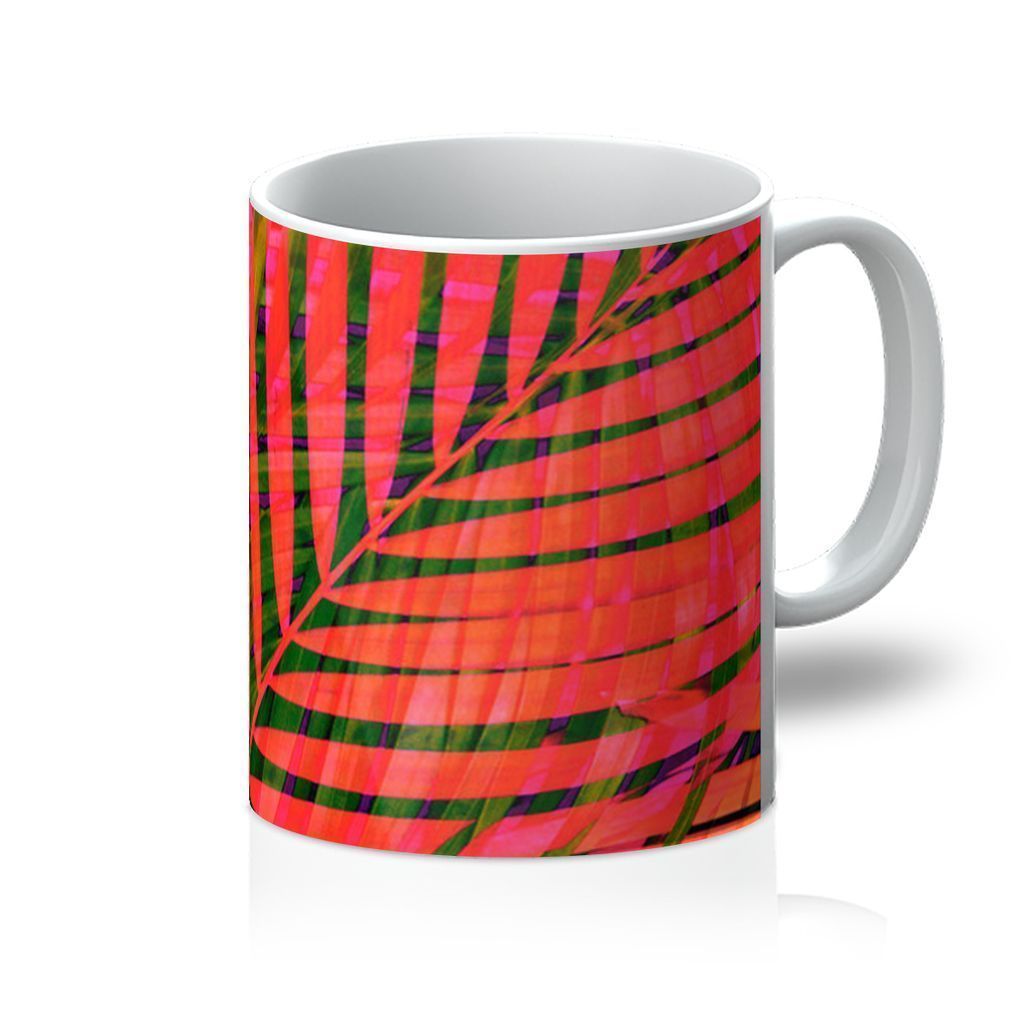 Colorful Tropical Leaves Mug - One Color / One Size - Home & Garden - Kitchen Dining & Bar - Dinnerware