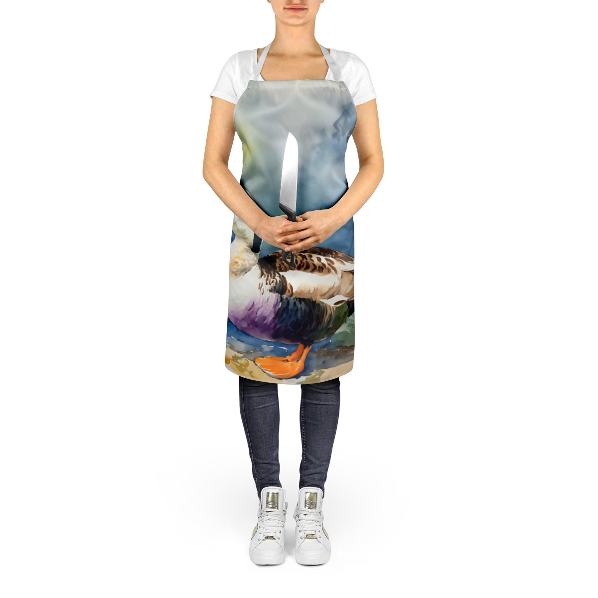 Common Eider Duck Apron - One Color / One Size - Home & Garden - Kitchen Dining & Bar - Table Decoration & Accessories