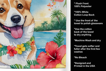 Corgi Luau Kitchen Towel - One Color / One Size - Home & Garden - Home Textile - Towels