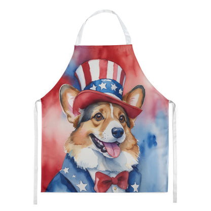 Corgi Patriotic American Apron - One Color / One Size - Home & Garden - Kitchen Dining & Bar - Table Decoration &