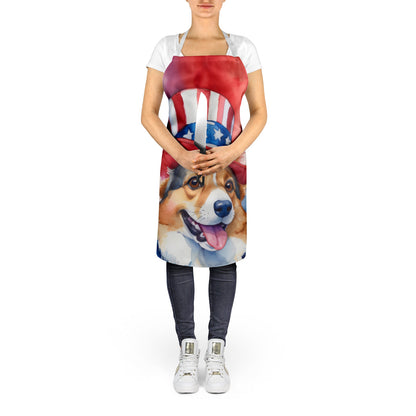 Corgi Patriotic American Apron - One Color / One Size - Home & Garden - Kitchen Dining & Bar - Table Decoration &