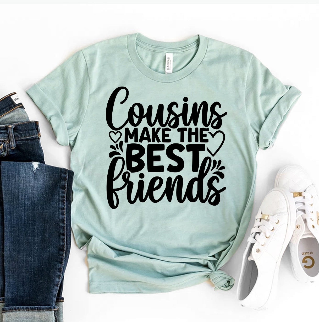 Cousins Make the Best Friends T-Shirt - Women’s Fashion - Women’s Clothing - Tops & Tees - T-Shirts