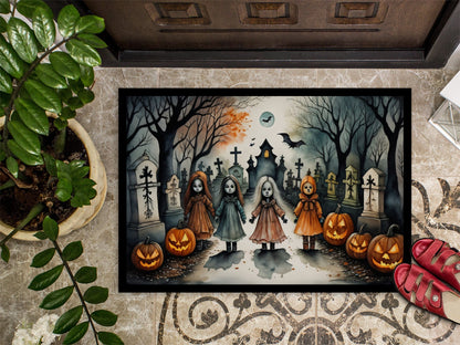 Creepy Dolls Spooky Halloween Doormat - One Color / One Size - Home & Garden - Home Textile - Carpets & Rugs