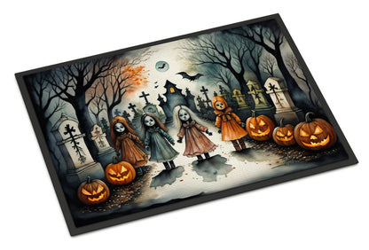 Creepy Dolls Spooky Halloween Doormat - One Color / One Size - Home & Garden - Home Textile - Carpets & Rugs