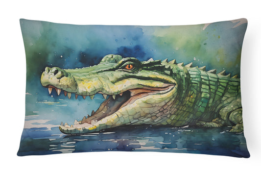 Crocodile Throw Pillow - One Color / One Size - Home & Garden - Home Textile - Pillows