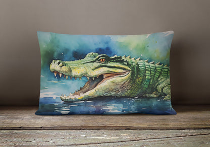 Crocodile Throw Pillow - One Color / One Size - Home & Garden - Home Textile - Pillows
