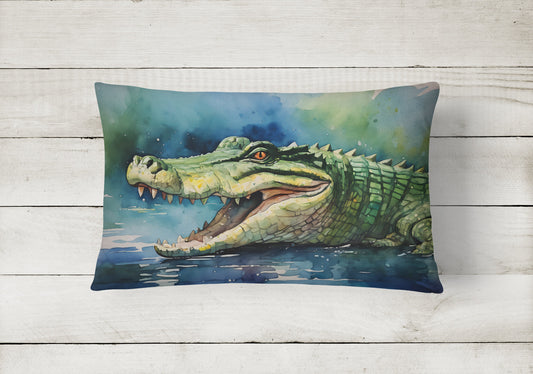 Crocodile Throw Pillow - One Color / One Size - Home & Garden - Home Textile - Pillows