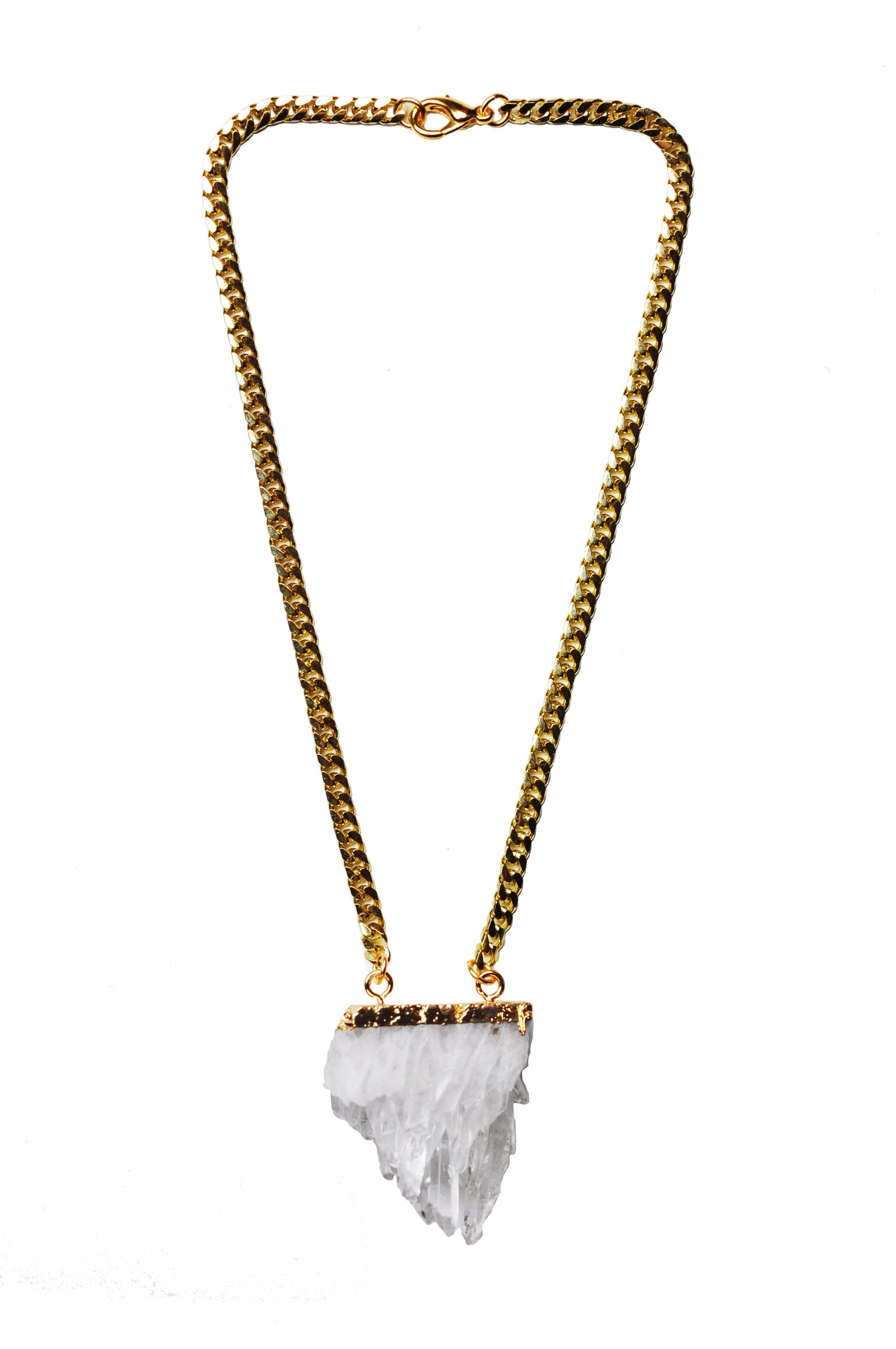Crystal Stalactite Necklace - One Color / One Size - Jewelry & Accessories - Necklaces & Pendants