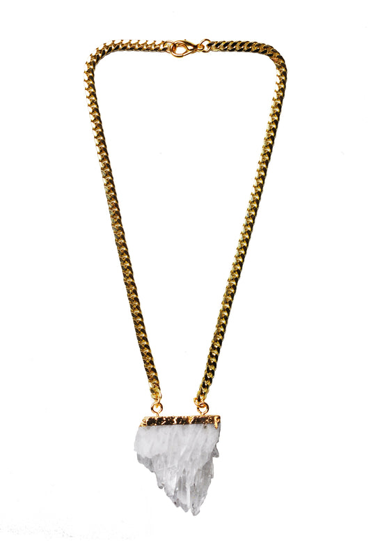 Crystal Stalactite Necklace - One Color / One Size - Jewelry & Accessories - Necklaces & Pendants