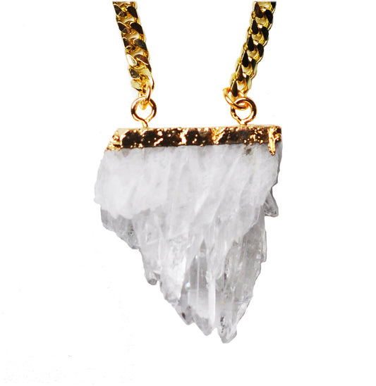 Crystal Stalactite Necklace - One Color / One Size - Jewelry & Accessories - Necklaces & Pendants