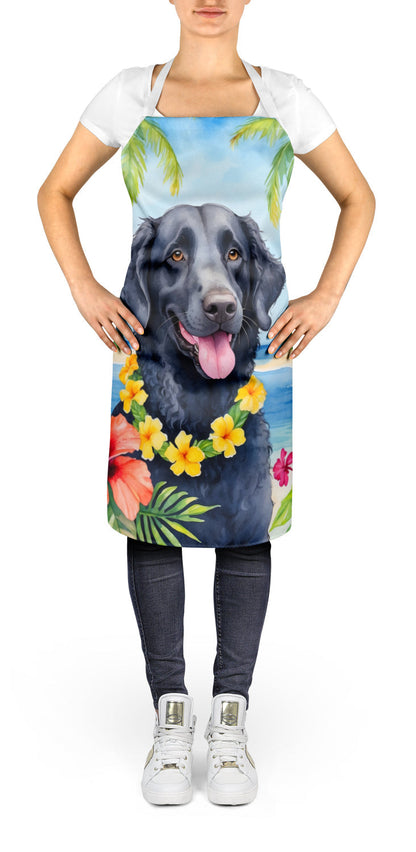 Curly-Coated Retriever Luau Apron - One Color / One Size - Home & Garden - Kitchen Dining & Bar - Table Decoration &