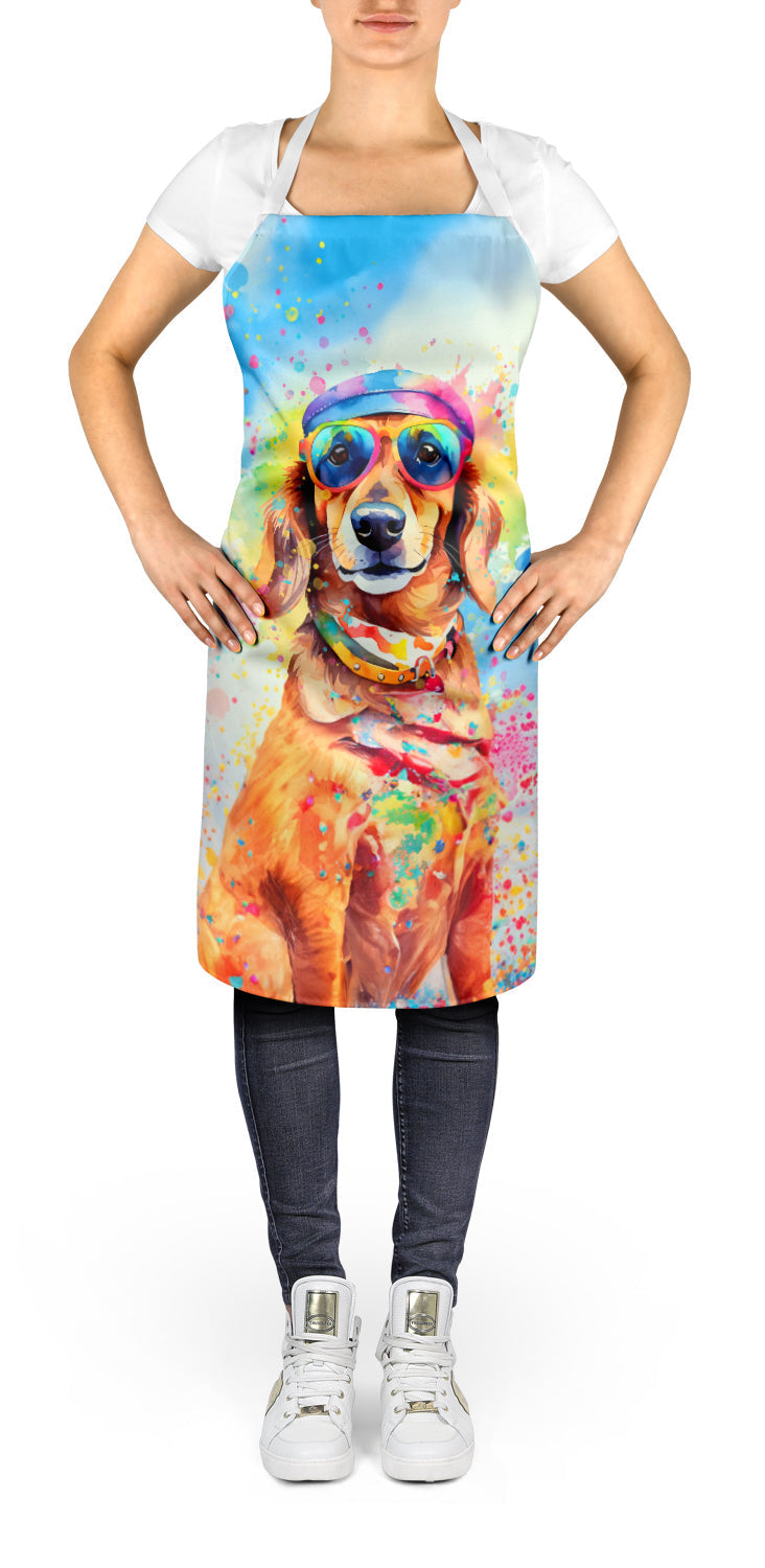 Dachshund Hippie Dawg Apron - One Color / One Size - Home & Garden - Kitchen Dining & Bar - Table Decoration &