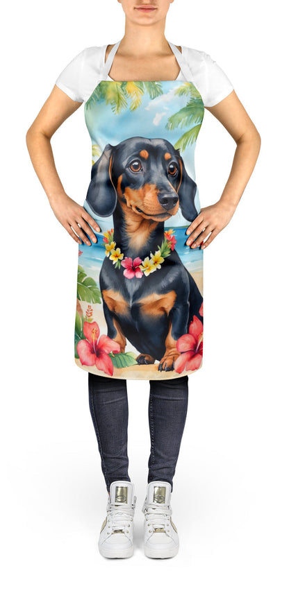 Dachshund Luau Apron - One Color / One Size - Home & Garden - Kitchen Dining & Bar - Table Decoration & Accessories