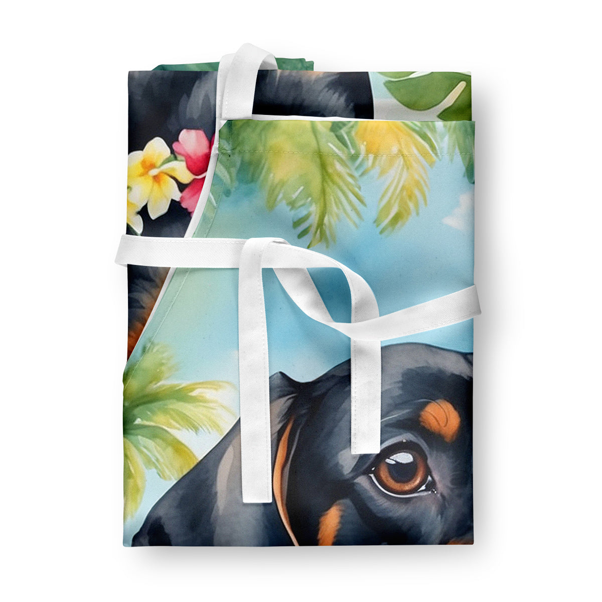 Dachshund Luau Apron - One Color / One Size - Home & Garden - Kitchen Dining & Bar - Table Decoration & Accessories