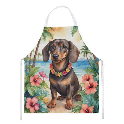 Dachshund Luau Apron - One Color / One Size - Home & Garden - Kitchen Dining & Bar - Table Decoration & Accessories
