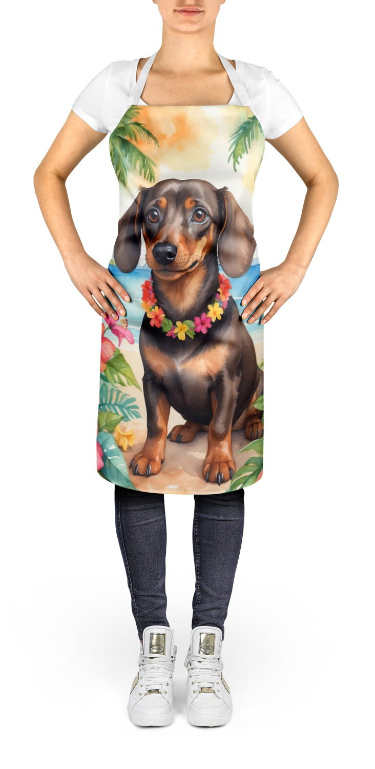 Dachshund Luau Apron - One Color / One Size - Home & Garden - Kitchen Dining & Bar - Table Decoration & Accessories