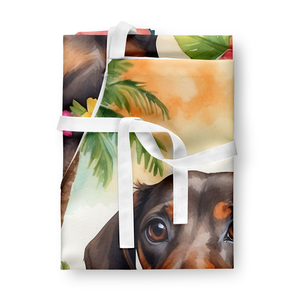 Dachshund Luau Apron - One Color / One Size - Home & Garden - Kitchen Dining & Bar - Table Decoration & Accessories
